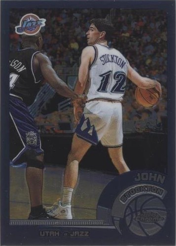 2002-03 Topps Chrome - John Stockton #115