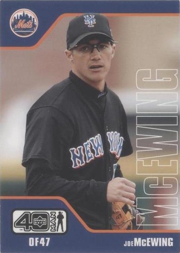 2002 Upper Deck 40 Man - Joe McEwing #815