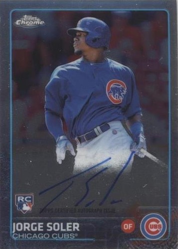 2015 Topps Chrome - Jorge Soler #AR-JS
