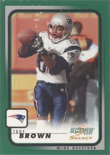 2001 Score Select Troy Brown #122