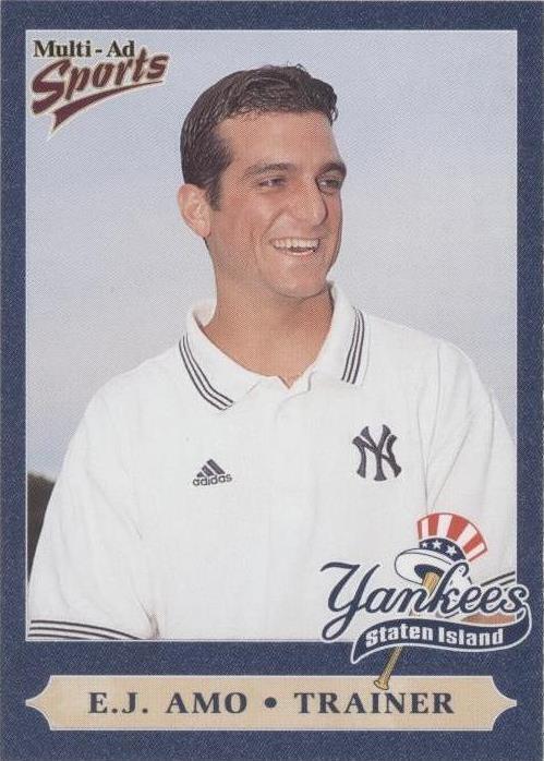 1999 Multi-Ad Sports Staten Island Yankees - E.J. Amo #4