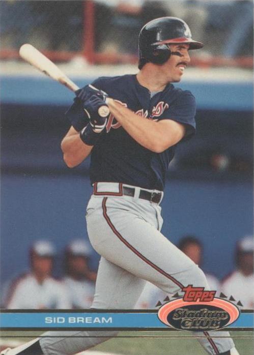 Topps Stadium Club 1991 - Sid Bream #427