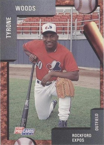 1992 Fleer ProCards Minor League - Ty Woods #2130