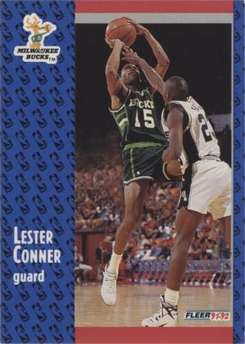 1991-92 Fleer - Lester Conner #310