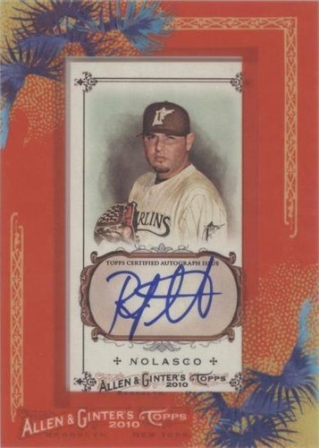 2010 Topps Allen & Ginter's - Ricky Nolasco #AGA-RN