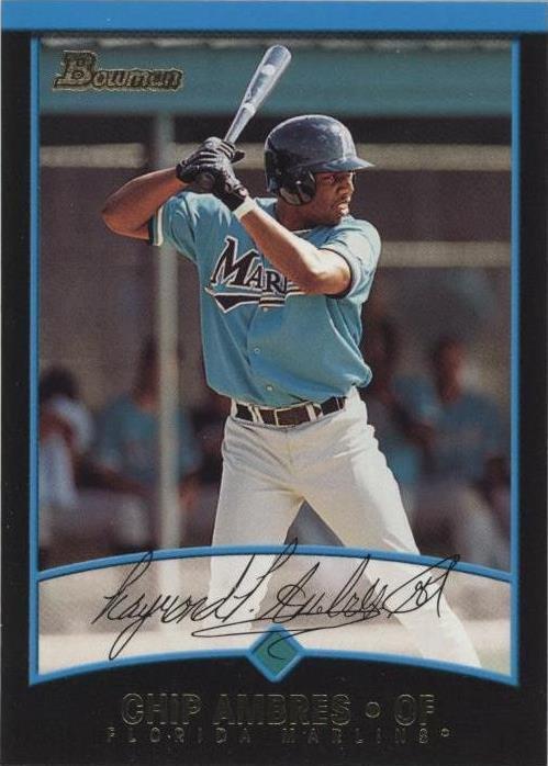 2001 Bowman - Chip Ambres #157