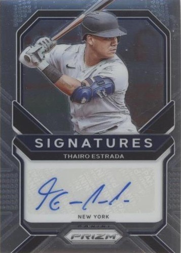 2021 Panini Prizm - Thairo Estrada #SIG-TE