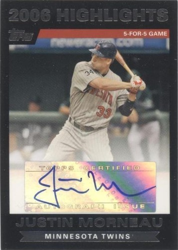 2007 Topps - Justin Morneau #HAJEM