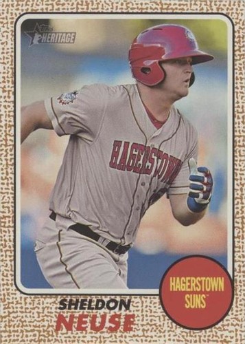 2017 Topps Heritage Minor League Edition - Sheldon Neuse #74