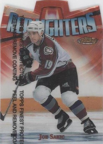 1998-99 Topps Finest - Joe Sakic #R15