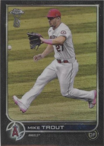 2022 Topps Chrome Ben Baller Edition - Mike Trout #200