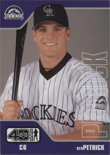 2002 Upper Deck 40 Man - Ben Petrick #993