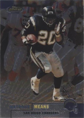 1999 Topps Finest Natrone Means #58