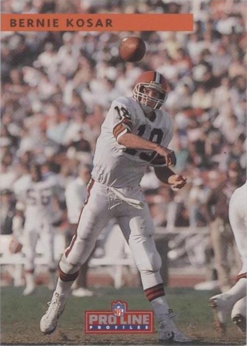 1992 Pro Line Profiles Bernie Kosar #100