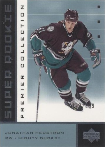 2002-03 Upper Deck Premier Collection - Jonathan Hedstrom #97