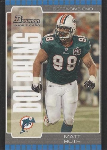 2005 Bowman Matt Roth #169