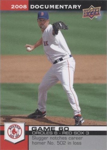 2008 Upper Deck Documentary - Tim Wakefield #1550