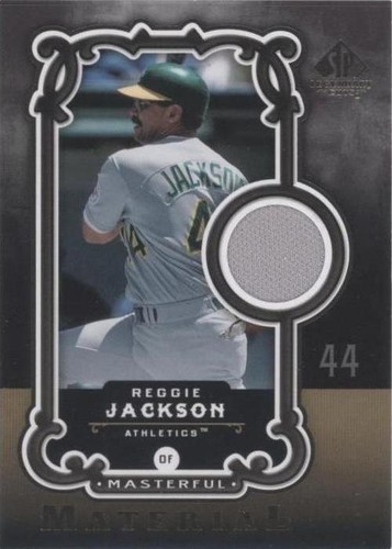 2007 SP Legendary Cuts - Reggie Jackson #MM-RJ