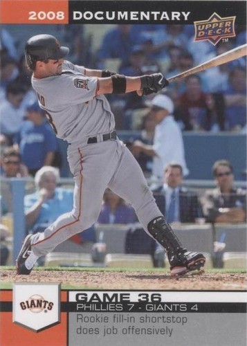 2008 Upper Deck Documentary - Aaron Rowand #1136