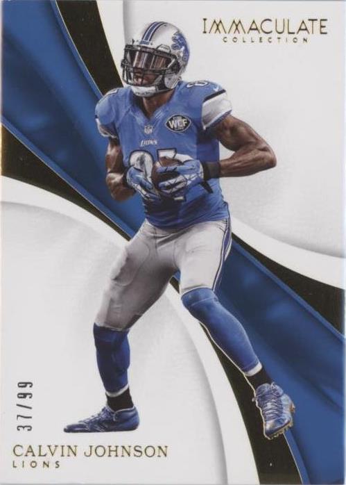 2017 Panini Immaculate Collection Calvin Johnson #34