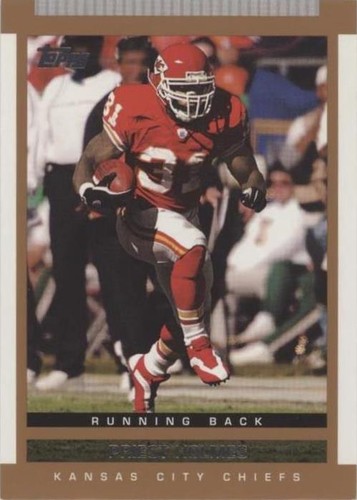 2003 Topps Draft Picks & Prospects Priest Holmes #1