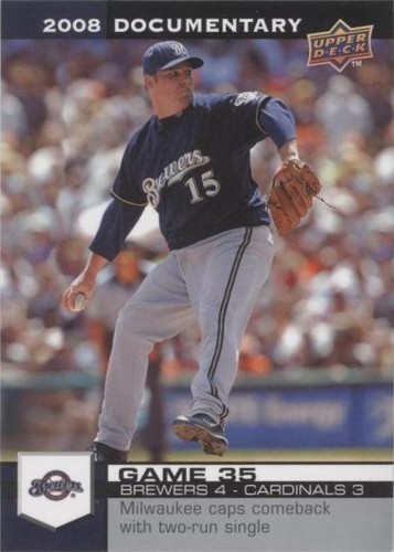 2008 Upper Deck Documentary - Ben Sheets #1055