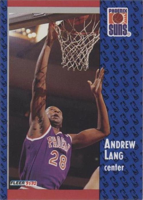 Fleer 1991-92 - Andrew Lang #340
