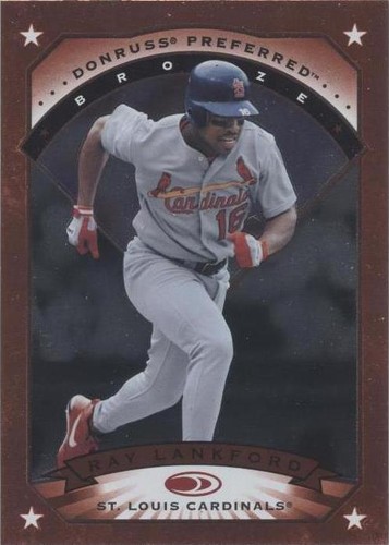 1997 Donruss Preferred - Ray Lankford #80
