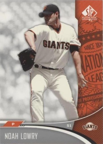 2006 SP Authentic - Noah Lowry #79