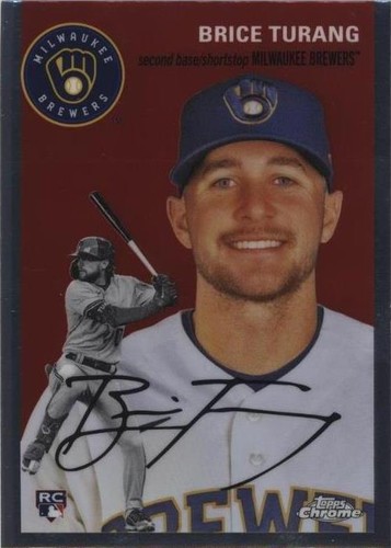 2023 Topps Chrome Platinum Anniversary - Brice Turang #8