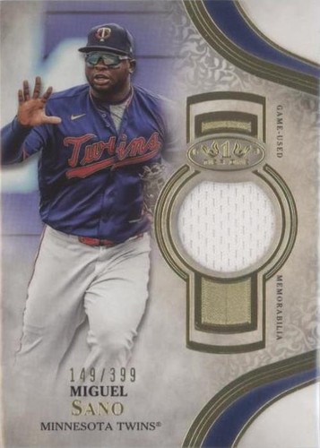 2021 Topps Tier One - Miguel Sanó #T1R-MS