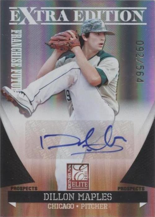 2011 Donruss Elite Extra Edition - Dillon Maples #51