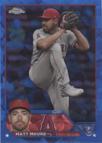 2023 Topps Chrome Update Series Sapphire Edition - Matt Moore #USCS274