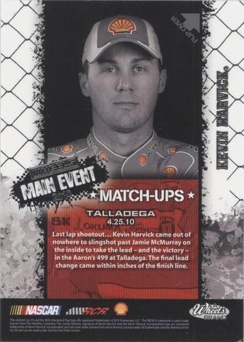 2010 Wheels Main Event - Jamie McMurray Kevin Harvick #69