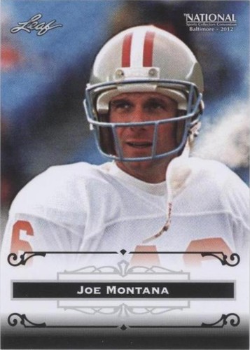 2012 Leaf National Convention Joe Montana #JM1