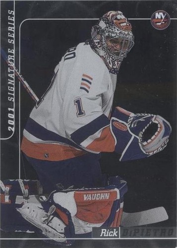 2000-01 In the Game Be A Player Signature Series - Rick DiPietro #296