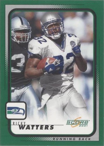 2001 Score Ricky Watters #183
