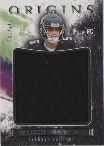 2022 Panini Origins Drake London #JUM-DLO
