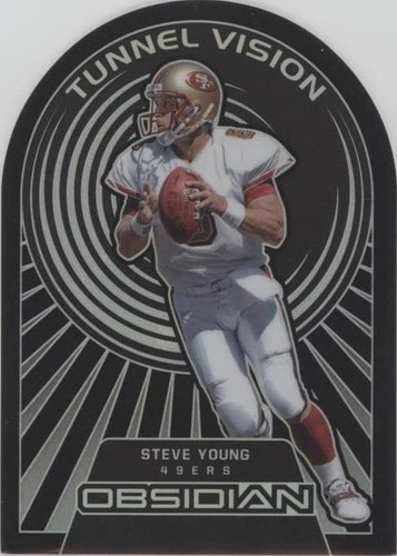 2022 Panini Obsidian Steve Young #TV-SYO
