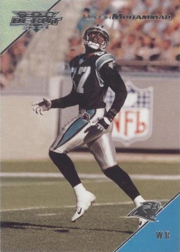 2001 Topps Debut Muhsin Muhammad #4