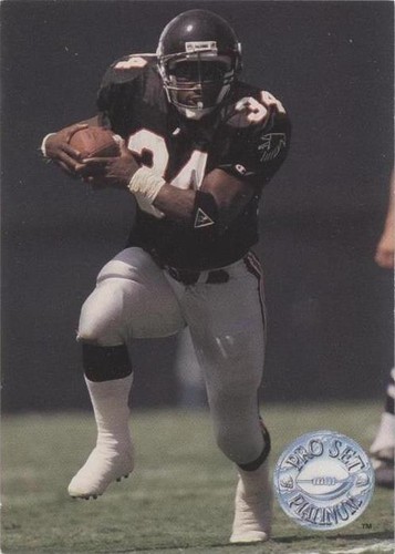 1991 Pro Set Platinum Steve Broussard #151