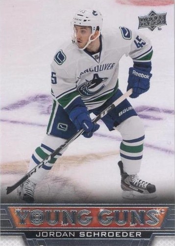 2013-14 Upper Deck - Jordan Schroeder #495