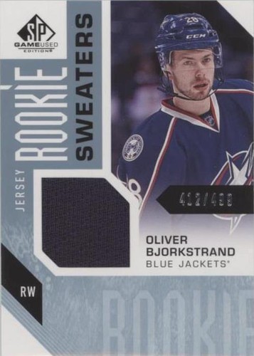 2016-17 SP Game Used - Oliver Bjorkstrand #RS-OB