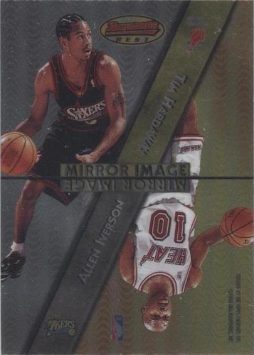 1997-98 Bowman's Best - Bobby Jackson/Allen Iverson/Tim Hardaway/Jason Kidd #MI3