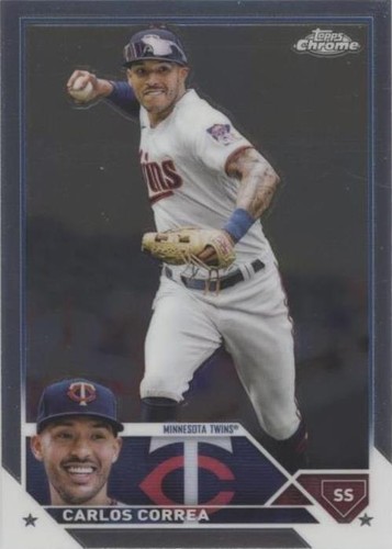 2023 Topps Chrome - Carlos Correa #140