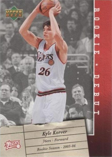 2006-07 Upper Deck Rookie Debut - Kyle Korver #73