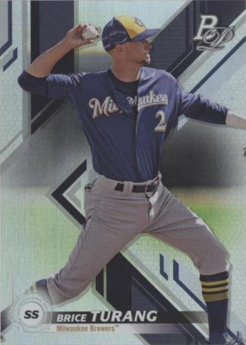 2019 Bowman Platinum - Brice Turang #TOP-61
