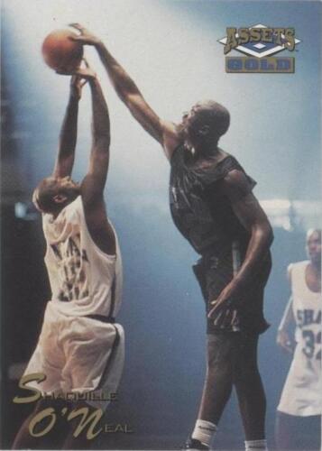 Shaquille O'Neal USA 13 23Karat gold sculpted jumbo card Shaquille O'Neal USA 13 23Karat gold sculpted jumbo card