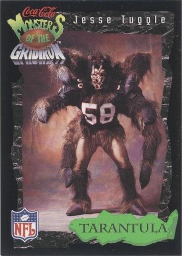 1994 Classic Pro Line Live Coca-Cola Monsters of the Gridiron Jessie Tuggle #2