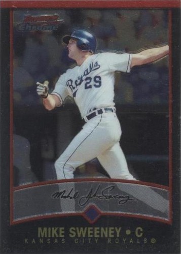 2001 Bowman Chrome - Mike Sweeney #55